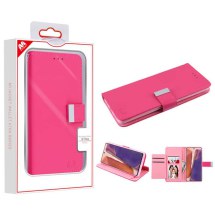 MYBAT Xtra Wallet Case for Samsung Galaxy Note 20 (Hot Pink) (Closeout)