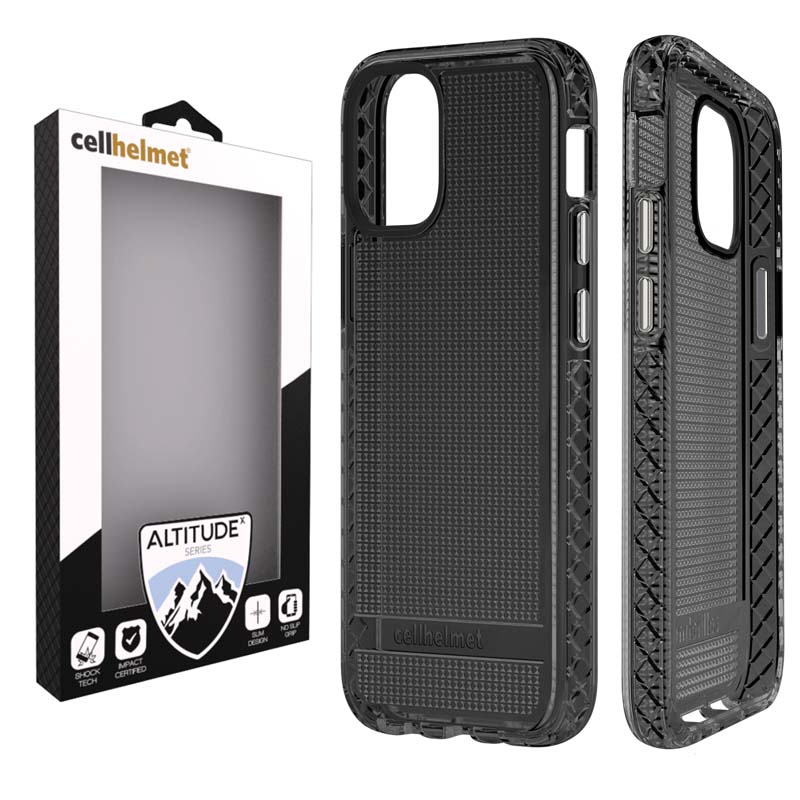 Cellhelmet Altitude X Case for Apple iPhone 12 Mini (Black)