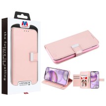 MYBAT Xtra Wallet Case for Apple iPhone 12 Pro Max (Rose Gold) (Closeout)