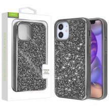 Airium Crystal Sparks Case for Apple iPhone 12 Mini (Gunmetal Gray)