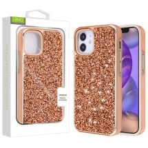 Airium Crystal Sparks Case for Apple iPhone 12 Mini (Rose Gold)