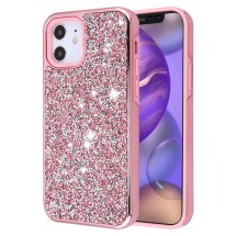 Airium Crystal Sparks Case for Apple iPhone 12 Mini (Pink)