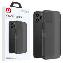 MYBAT Pro Shade Case for Apple iPhone 12 & 12 Pro (Smoke)