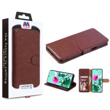 MYBAT Element Wallet Case for LG K92 5G (Brown) (Closeout)