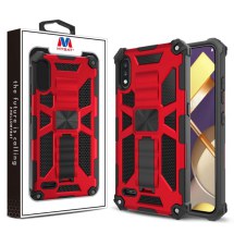 MYBAT Sturdy Hybrid Case for LG K22 (Red & Black) (Closeout)