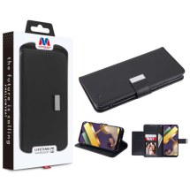 MYBAT Xtra Wallet Case for LG K22 (Black) (Closeout)