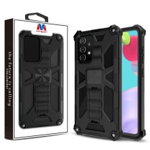 MYBAT Sturdy Hybrid Case for Samsung Galaxy A52 & A52 5G (Black) (Closeout)