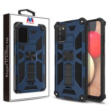 MYBAT Sturdy Hybrid Case for Samsung Galaxy A02s (Ink Blue & Black) (Closeout)