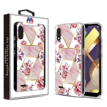 MYBAT Electroplated Hybrid Case for LG K22 (Rose Marble) (Closeout)