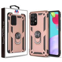 MYBAT Anti-Drop Hybrid Case for Samsung Galaxy A52 & A52 5G (Rose Gold & Black) (Closeout)