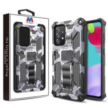 MYBAT Sturdy Hybrid Case for Samsung Galaxy A52 & A52 5G (Gray Camo) (Closeout)