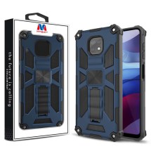 MYBAT Sturdy Hybrid Case for Motorola Moto G Power (2021) (Ink Blue & Black)  (Closeout)