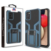 MYBAT Anti-Drop Protector Case for Samsung Galaxy A02s (Blue & Black) (Closeout)