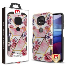 MYBAT Pro TUFF Subs Case for Motorola Moto G Power (2021) (Rose Marble) (Closeout)