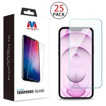 MYBAT Tempered Glass Screen Protector for Apple iPhone 13 Mini (25 Pack) (Closeout)