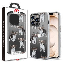 MYBAT Pro Mood Case for Apple iPhone 13 Pro (Chic Frenchie)