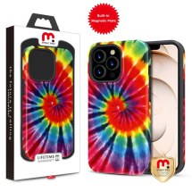 MYBAT Pro Fuse Hybrid Case for Apple iPhone 13 Pro (Tie Dye Swirl) (Closeout)