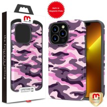 MYBAT Pro Stealth Case for Apple iPhone 13 Pro (Pink Camo & Black) (Closeout)