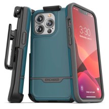 Encased Rebel Case for Apple iPhone 13 Pro Max (Blue)