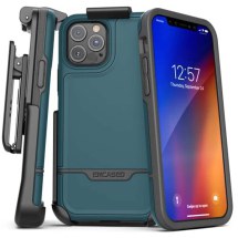 Encased Rebel Case for Apple iPhone 12 Pro Max (Blue)