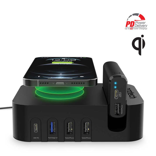 Naztech Ultimate Power Station Pro Wireless Charger & Power Bank