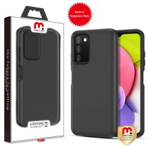 MYBAT Pro Fuse Hybrid Case for Samsung Galaxy A03s (Black)