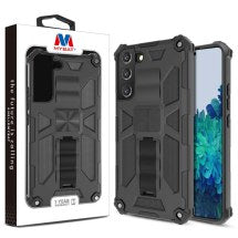 MYBAT Sturdy Hybrid Case for Samsung Galaxy S22 (Black) (Closeout)