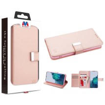 MYBAT Xtra Wallet Case for Samsung Galaxy S22 (Rose Gold) (Closeout)