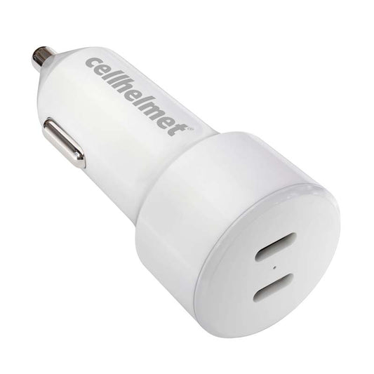 Cellhelmet 20W PD Dual USB C Car Charger
