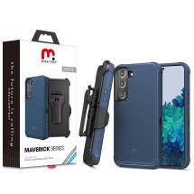 MYBAT Pro Maverick Case for Samsung Galaxy S22+ (Blue & Black) (Closeout)