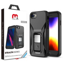 MYBAT Pro Stealth Case for Apple iPhone 6, 6S, 7, 8, & SE (2020 & 2022) (Black)