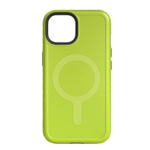 Cellhelmet Fortitude MagSafe Case for Apple iPhone 14 (Electric Lime)