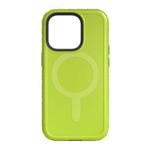 Cellhelmet Fortitude MagSafe Case for Apple iPhone 14 Pro (Electric Lime)