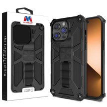 MYBAT Sturdy Hybrid Case for Apple iPhone 14 Pro (Black)