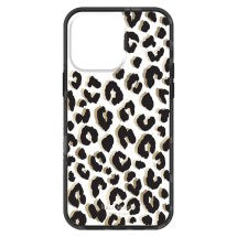 Kate Spade Hardshell Case for Apple iPhone 14 Pro Max (City Leopard Black)