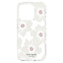 Kate Spade Hardshell Case for Apple iPhone 14 Pro (Hollyhock Floral)