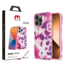 MYBAT Pro Chic Case for Apple iPhone 14 Pro (Pink Tie Dye) (Closeout)