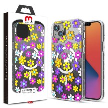 MYBAT Pro Mood MagSafe Case for Apple iPhone 14 (Multi-Color Daisy)