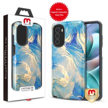 MYBAT Pro Fuse Hybrid Case for Motorola Moto G Stylus 5G (2022) (Ocean Marble) (Closeout)