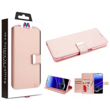 MYBAT Xtra Wallet Case for Motorola Moto G Stylus 5G (2022) (Rose Gold) (Closeout)