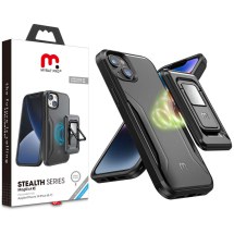 MYBAT Pro Stealth MagKick Case for Apple iPhone 14 Plus (Black) (Closeout)