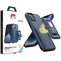 MYBAT Pro Stealth MagKick Case for Apple iPhone 14 Plus (Blue & Black) (Closeout)