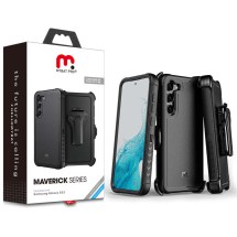 MYBAT Pro Maverick Case for Samsung Galaxy S23 (Black)