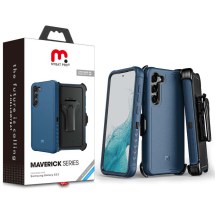 MYBAT Pro Maverick Case for Samsung Galaxy S23 (Blue & Black) (Closeout)