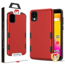 MYBAT Pro TUFF Subs Case for TCL ION Z (Red & Black)