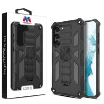 MYBAT Sturdy Hybrid Case for Samsung Galaxy S23+ (Black)