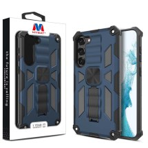 MYBAT Sturdy Hybrid Case for Samsung Galaxy S23+ (Ink Blue & Black)