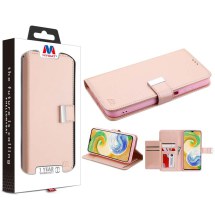 MYBAT Xtra Wallet Case for Samsung Galaxy A14 & A14 5G (Rose Gold) (Closeout)