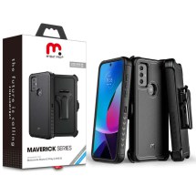 MYBAT Pro Maverick Case for Motorola Moto G Play (2023) (Black) (Closeout)