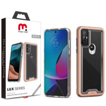 MYBAT Pro Lux Case for Motorola Moto G Play (2023) (Rose Gold)